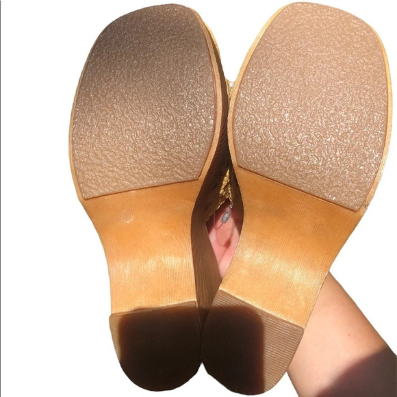 CANDIES VINTAGE Y2K WOVEN SANDALS - Picture 3 of 4